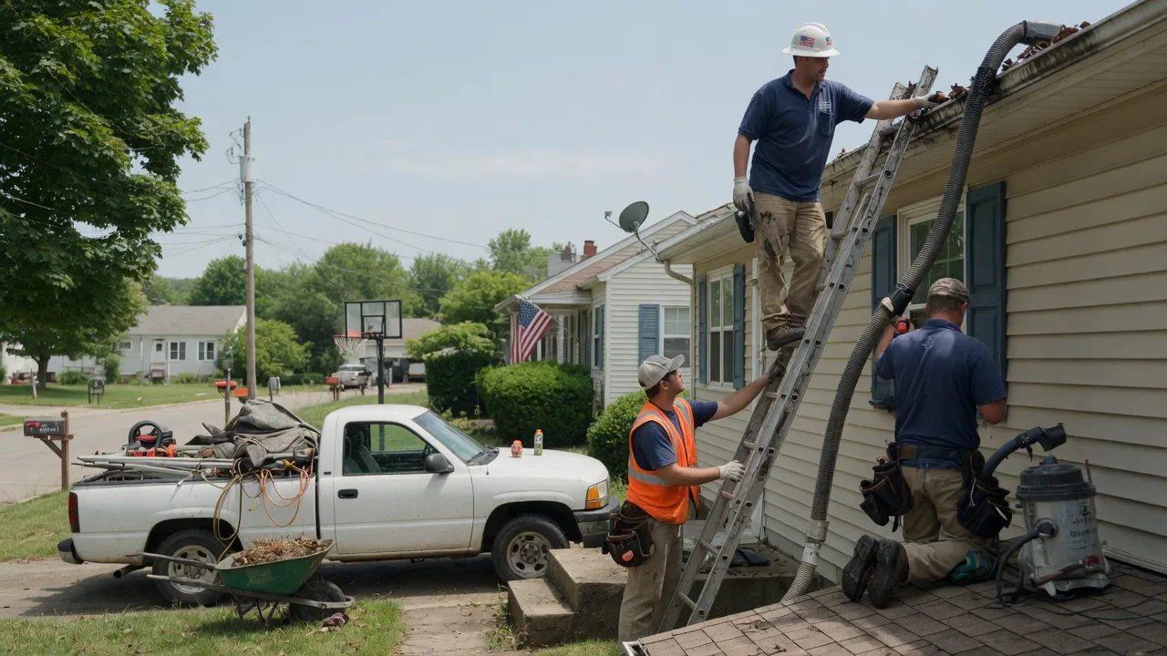 Gutter Installation in Columbia Station, OH near me